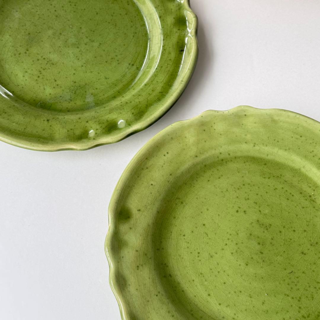 フランスヴィンテージ　南仏ヴァロリス　ディナープレート