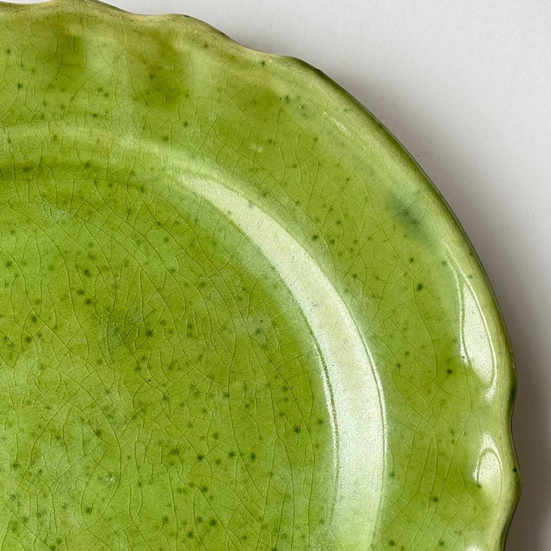 フランスヴィンテージ　南仏ヴァロリス　ディナープレート