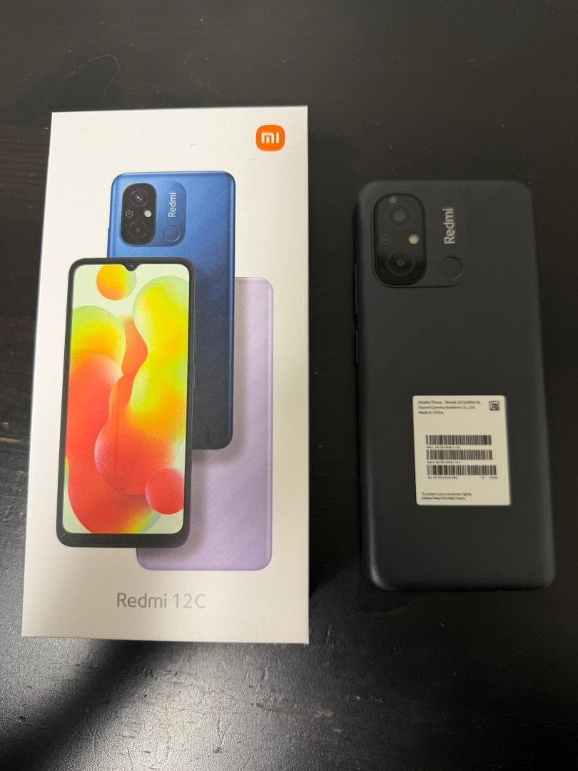 Xiaomi Redmi 12C グラファイトグレー 128GB