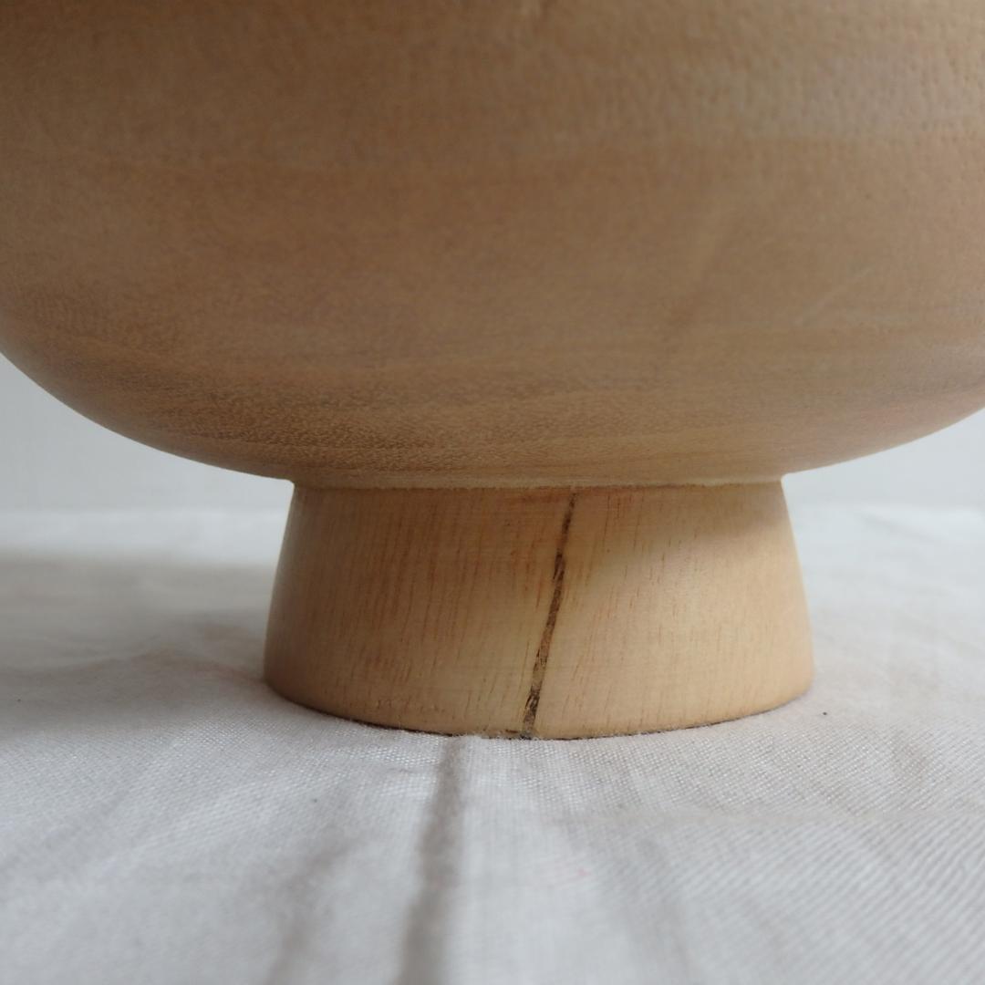 ACTUS　フラワーベース　木製　オブジェ　花瓶　ドライフラワー