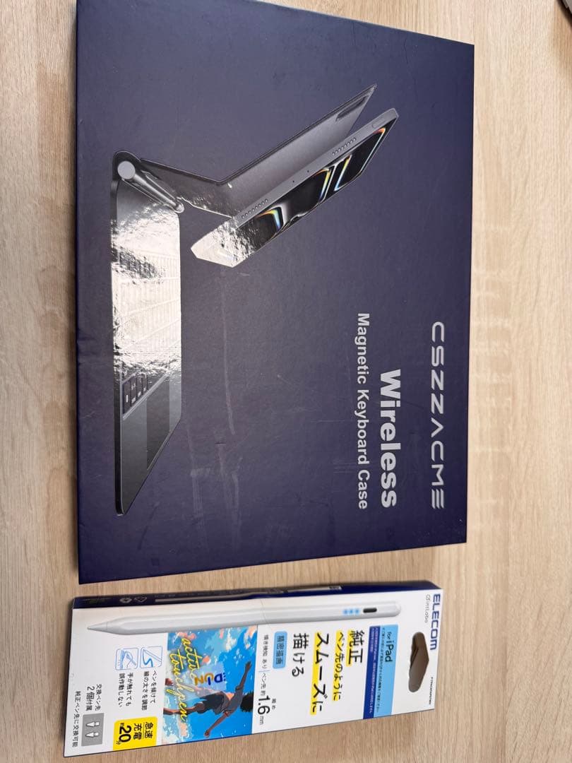 CSZZACME ワイヤレスキーボードケース&iPad用ペン