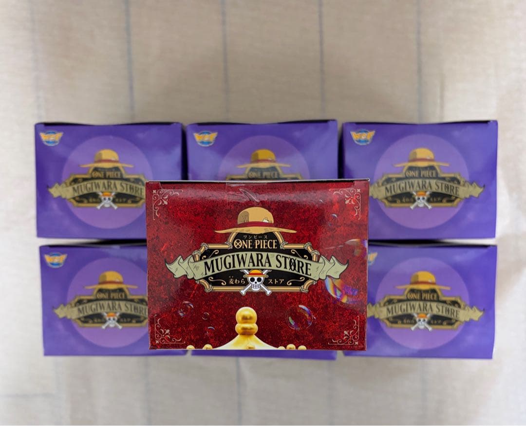 ワンピース ワーコレ 麦わらストア限定　ALL ABOARD 2種7点セット