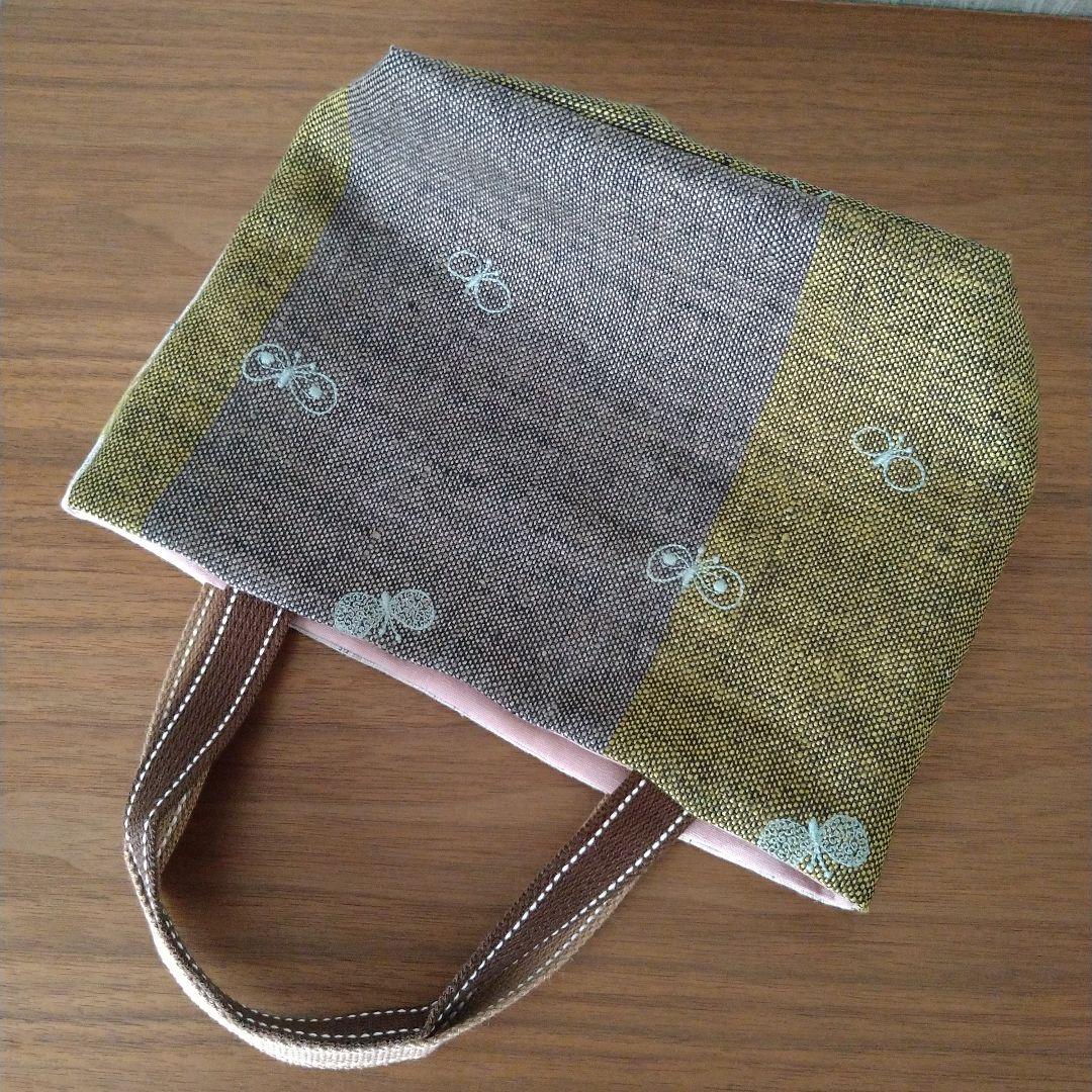 new❁ 刺繍生地のお散歩バッグ chouchou☆ミナペルホネン ハンドメイド