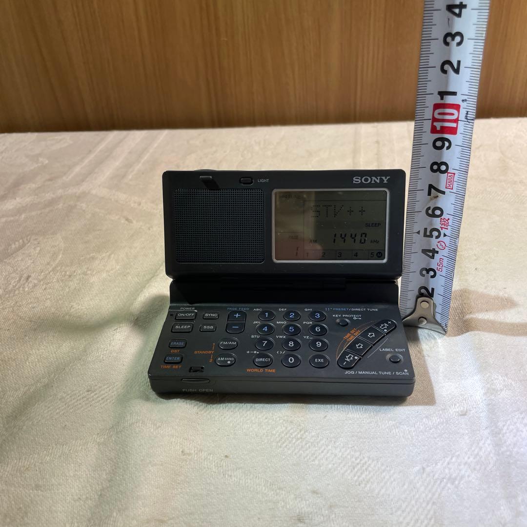 名機・動作確認済SONY ICF-SW100 ワールドバンドレシーバー ラジオ