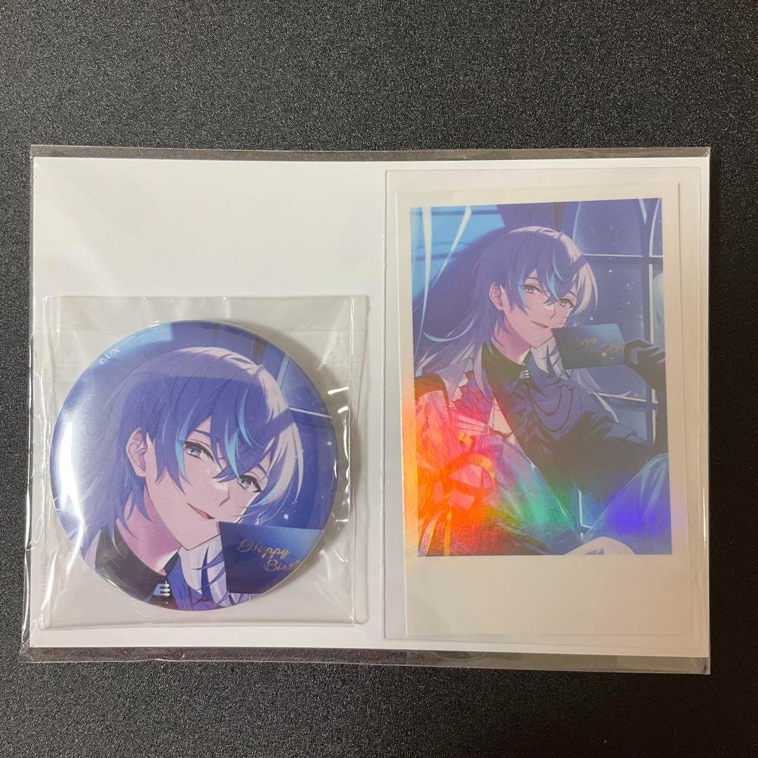 星導ショウ 誕生日グッズ2024 全力セット & 缶バッジ & チェキ風カード