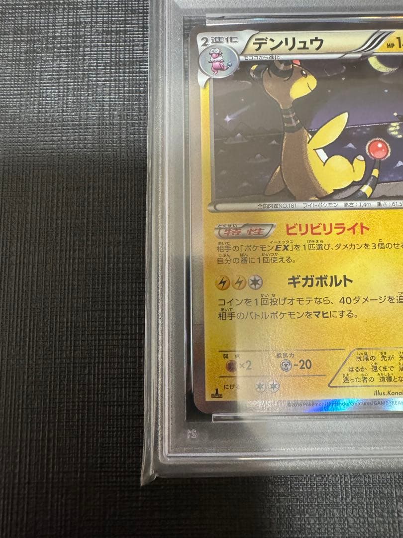 超希少！【PSA10】デンリュウ R XY11 冷酷の反逆者 019/054