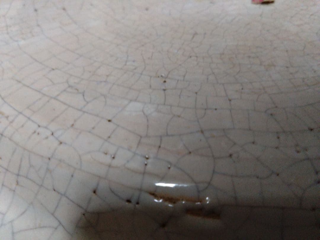 スペイン製 La Vieja España 大皿 飾り皿 鳥花柄 伝統工芸 貫入