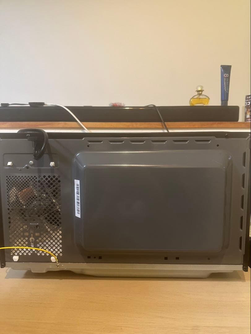 【美品】アイリスオーヤマの電子レンジ（型番：KMB-F2203-B）動作確認済み