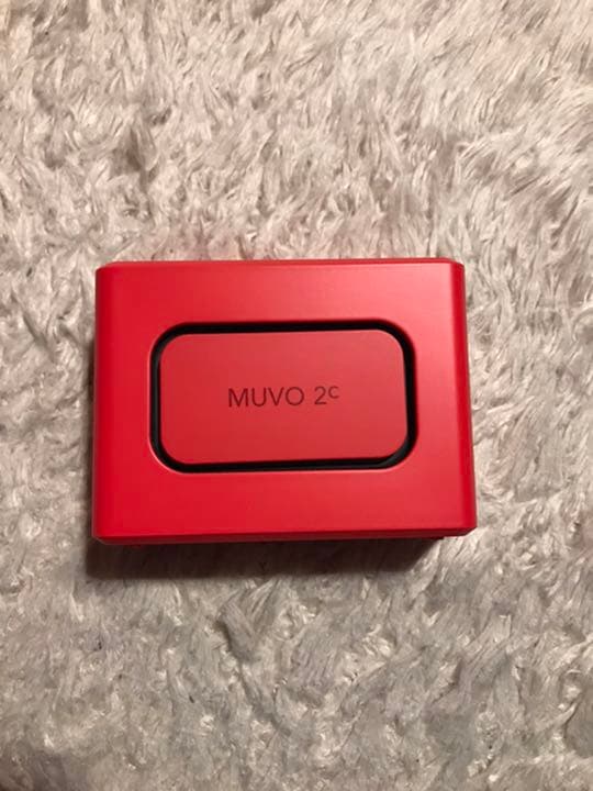 【ほぼ新品】【RED2個】CREATIVE SP-MV2C-RD スピーカー