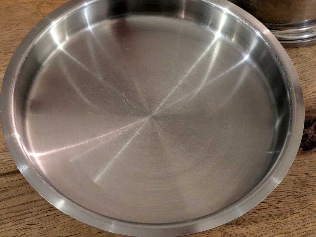 アムウェイ　クイーン・クックウェア　中ソースパン　ハンドル新品　IH対応