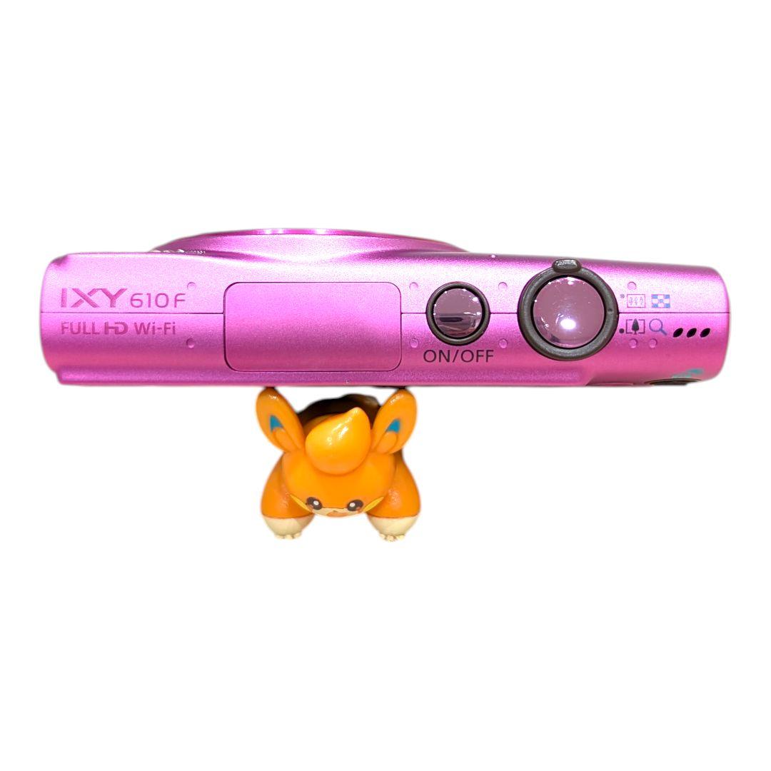 美品 動作確認済 Canon IXY 610F デジカメ ピンク Wi-Fi
