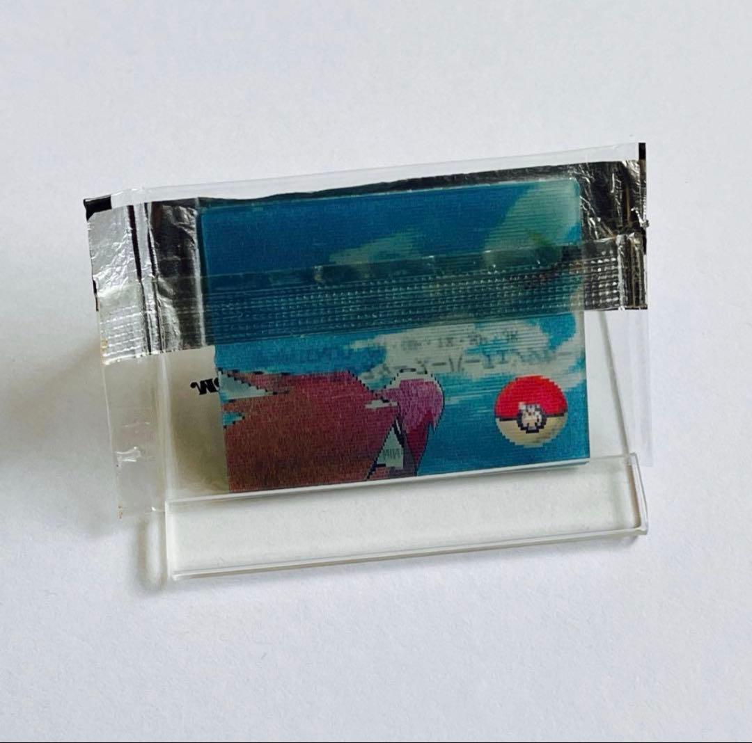 ポケモン 明治 Meiji オニスズメ スーパーチェンジ カード 未開封