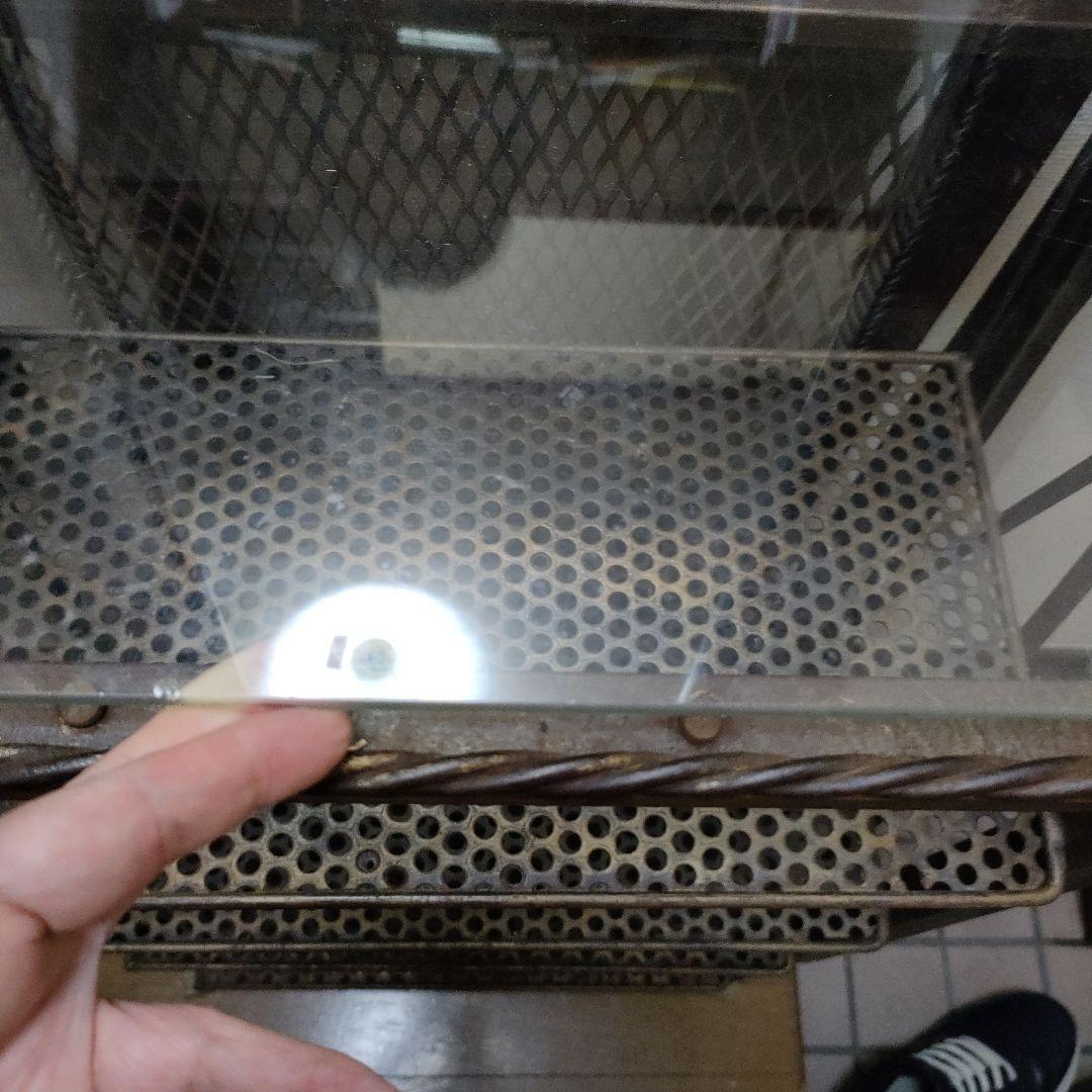 激レア　アイアンラック　薔薇飾りラック