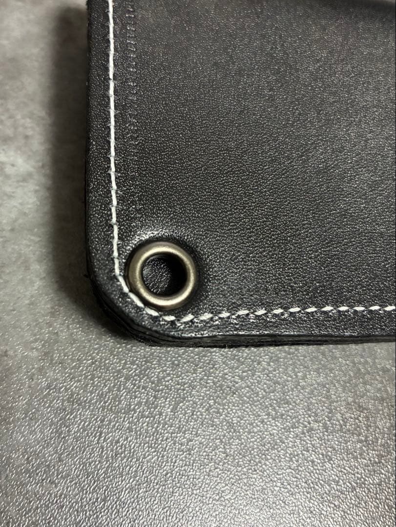 トラッカーウォレットショートサイズクロスボールコンチョ