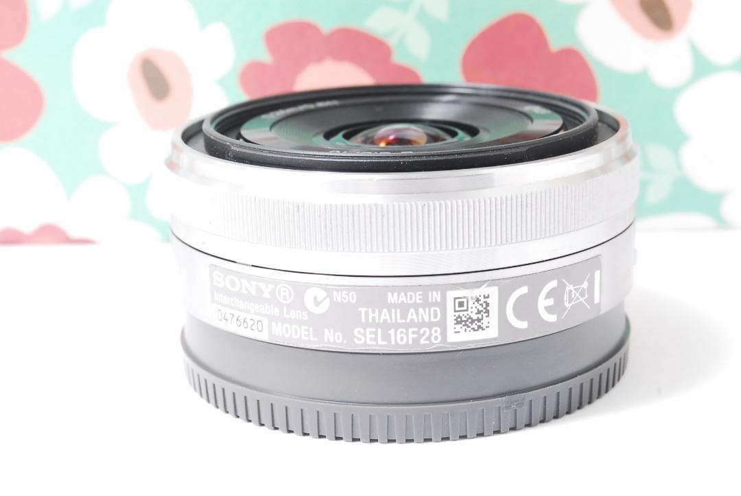 ❤SONY 単焦点 SEL16F28❤パンケーキレンズ Eマウント❤大人気❤