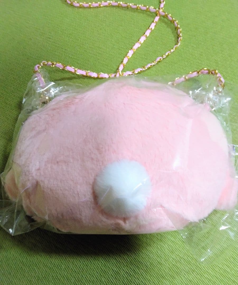 新品 サンリオ マイメロディ フェイスポシェット バッグ