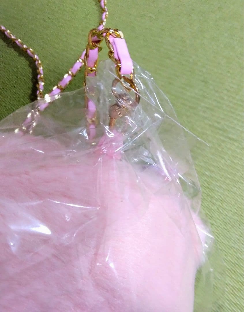 新品 サンリオ マイメロディ フェイスポシェット バッグ