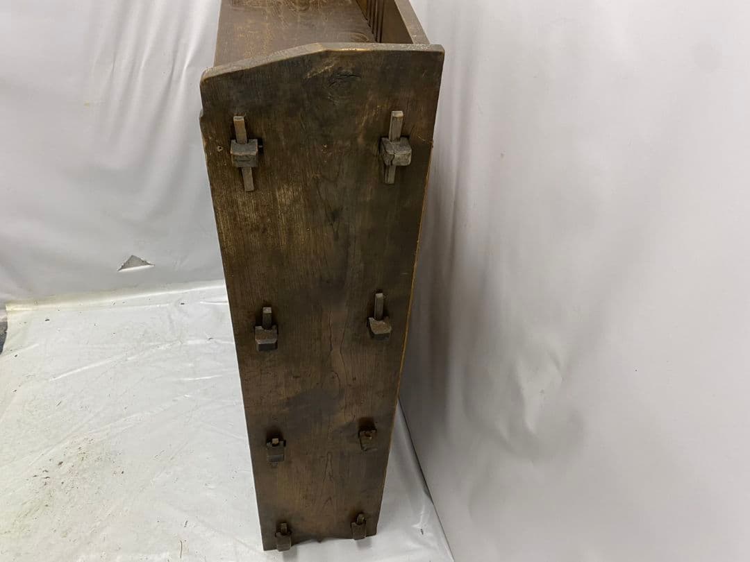 飾り棚 古家具 アンティーク 古道具 木製 本棚 和 レトロ 店舗什器