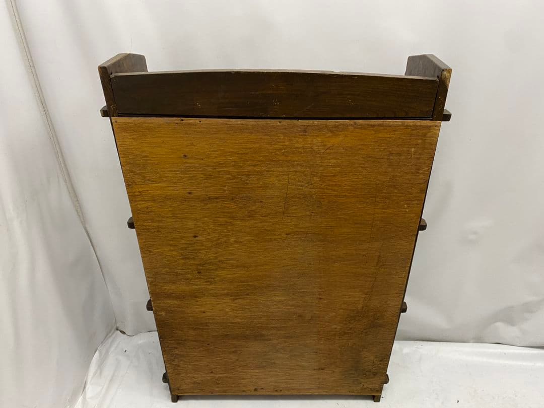 飾り棚 古家具 アンティーク 古道具 木製 本棚 和 レトロ 店舗什器