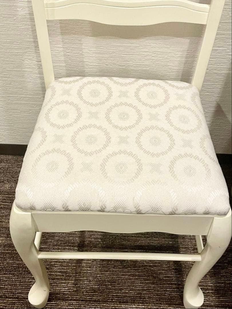 【別出品の机と同時購入してください】※猫脚木製椅子 イス チェア　アンティーク調