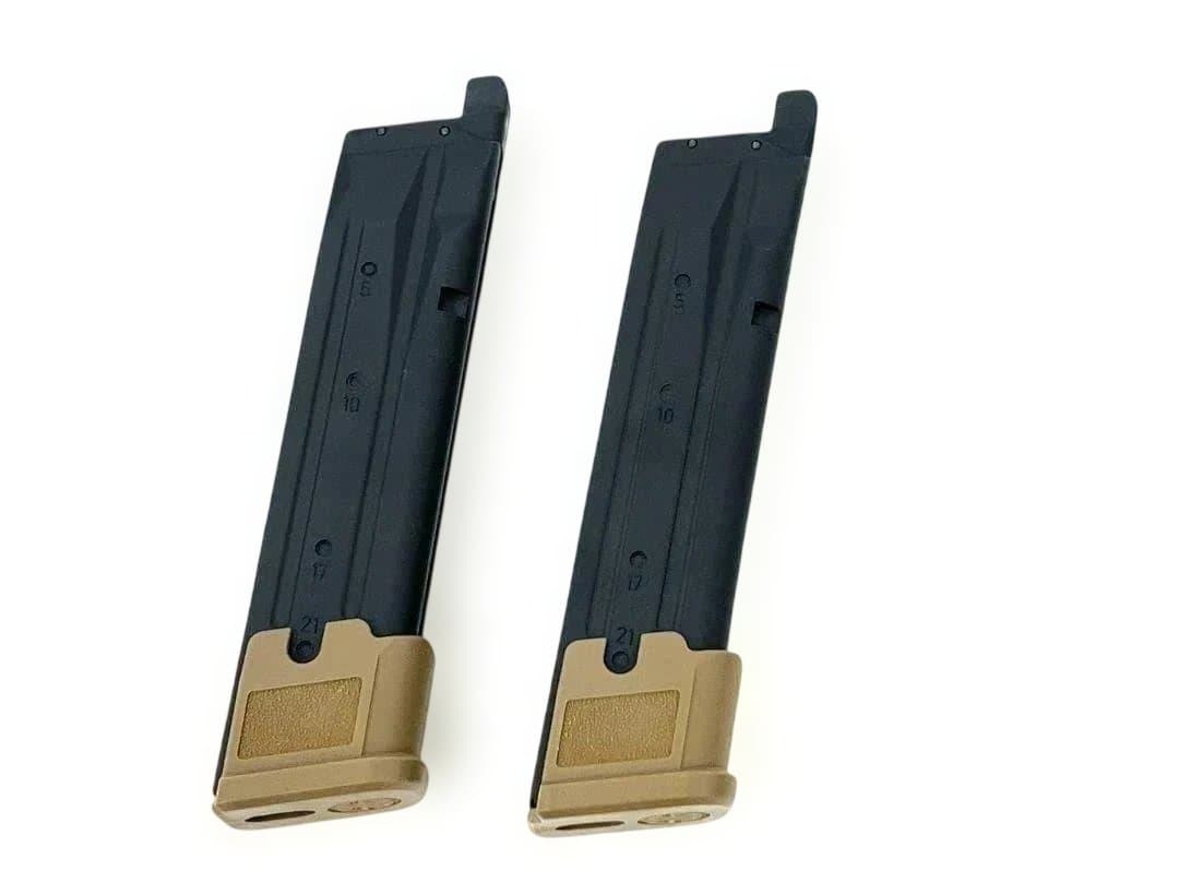 SIG M17 CO2スペアマガジン FDE 2本セット 未使用新品 最新型