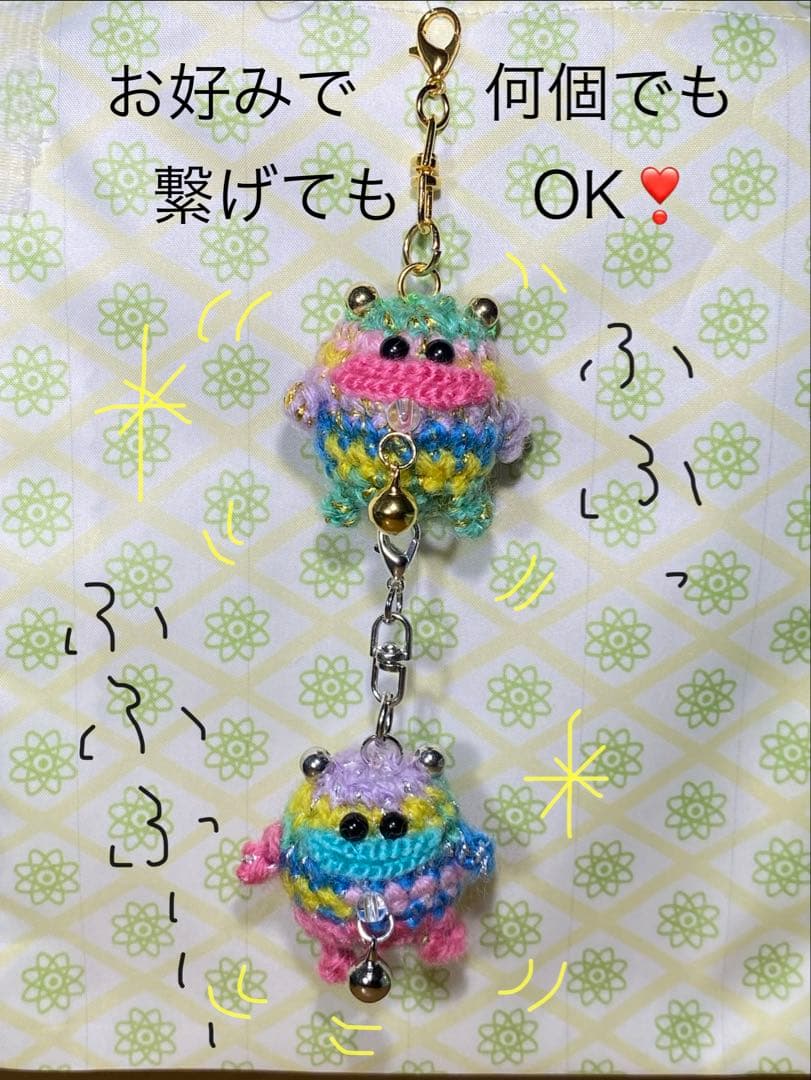 【✨色注文スタート✨】パクパクモンスター風チビパクチャーム１個¥555✨
