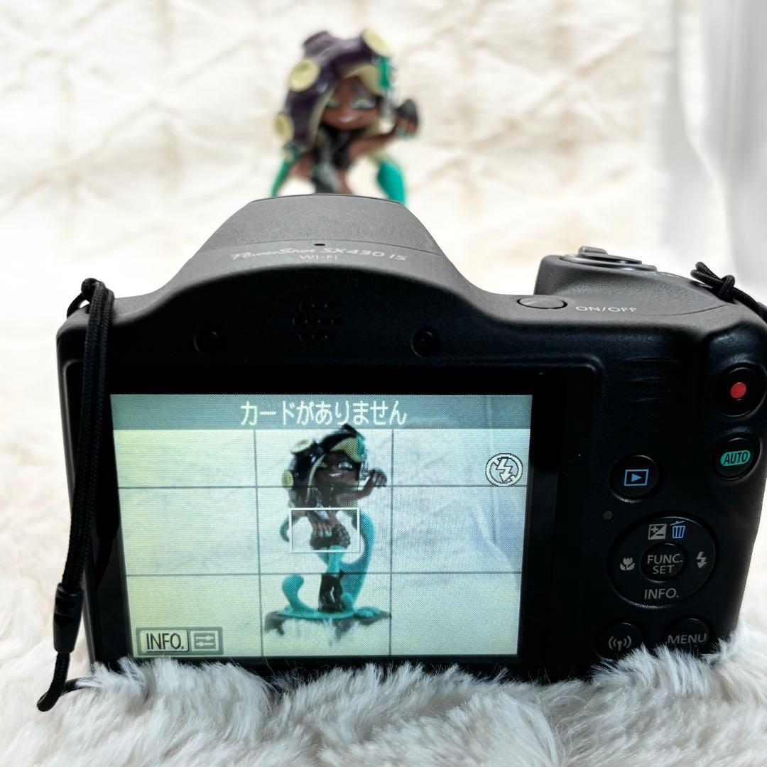 美品・動作良好✨ Canon PowerShot SX430 IS ブラック