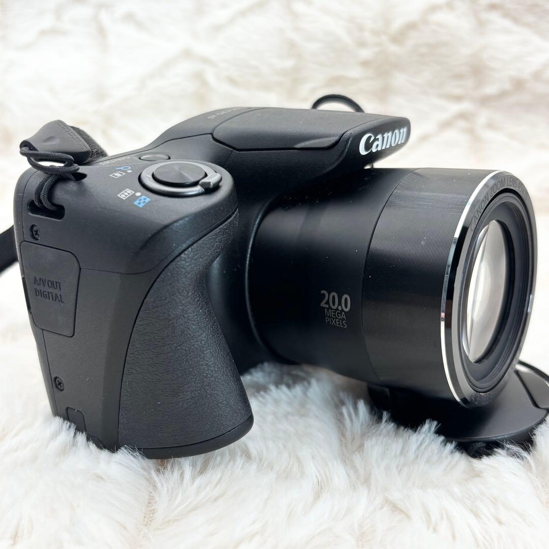 美品・動作良好✨ Canon PowerShot SX430 IS ブラック