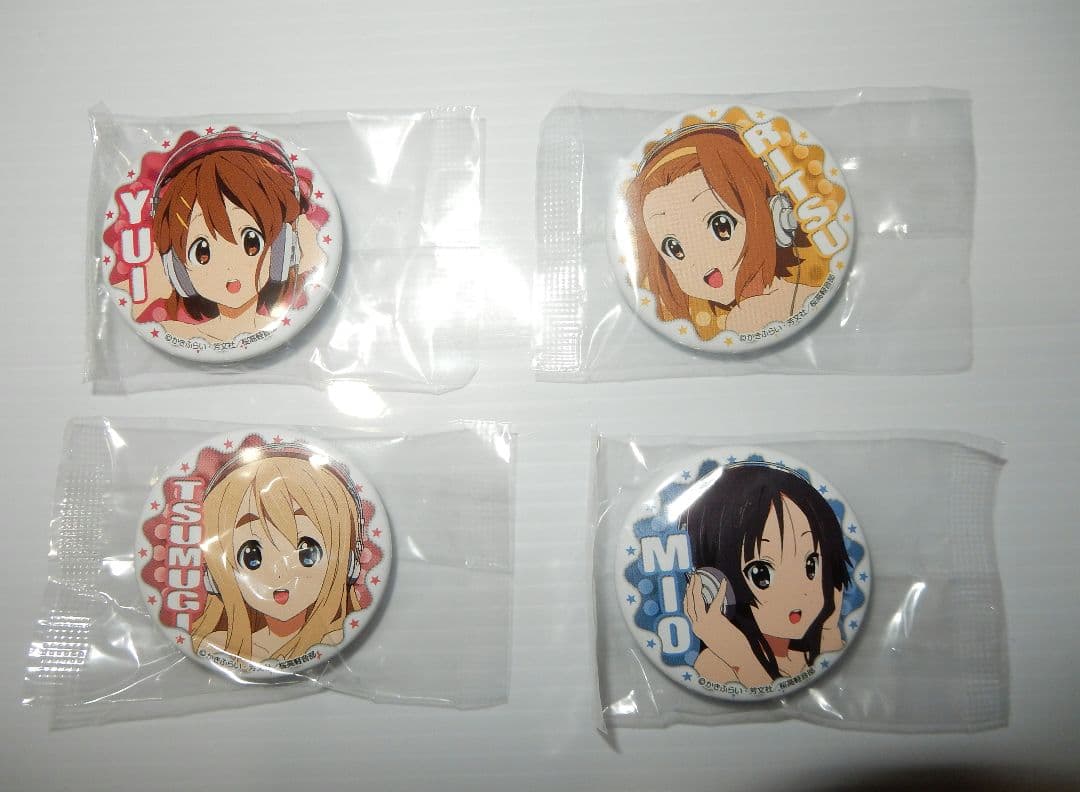 けいおん　缶バッジ　18種類セット