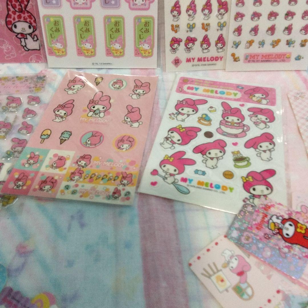 未使用　My Melody シールセット 多様なデザイン　100枚以上