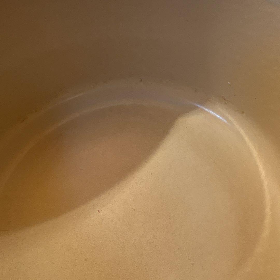 LE CREUSET ル・クルーゼ オレンジ 鋳鉄製 両手鍋 24cm