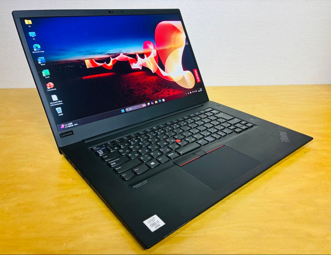 ThinkPad P1 Gen3 i7/32G/1T/15.6インチ4K/GPU