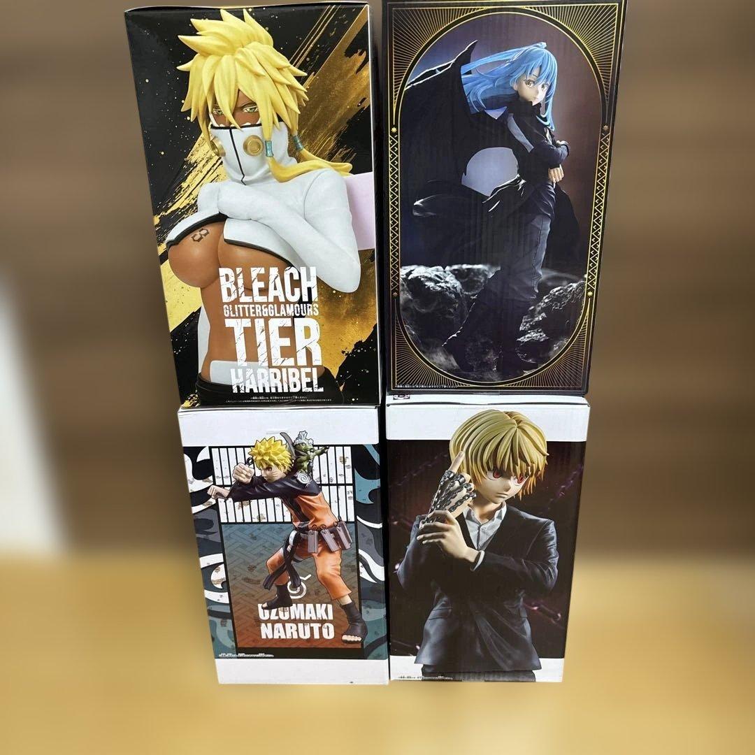 【新品未開封】ナルト　クラピカ　リムル　ハリベル　フィギュア