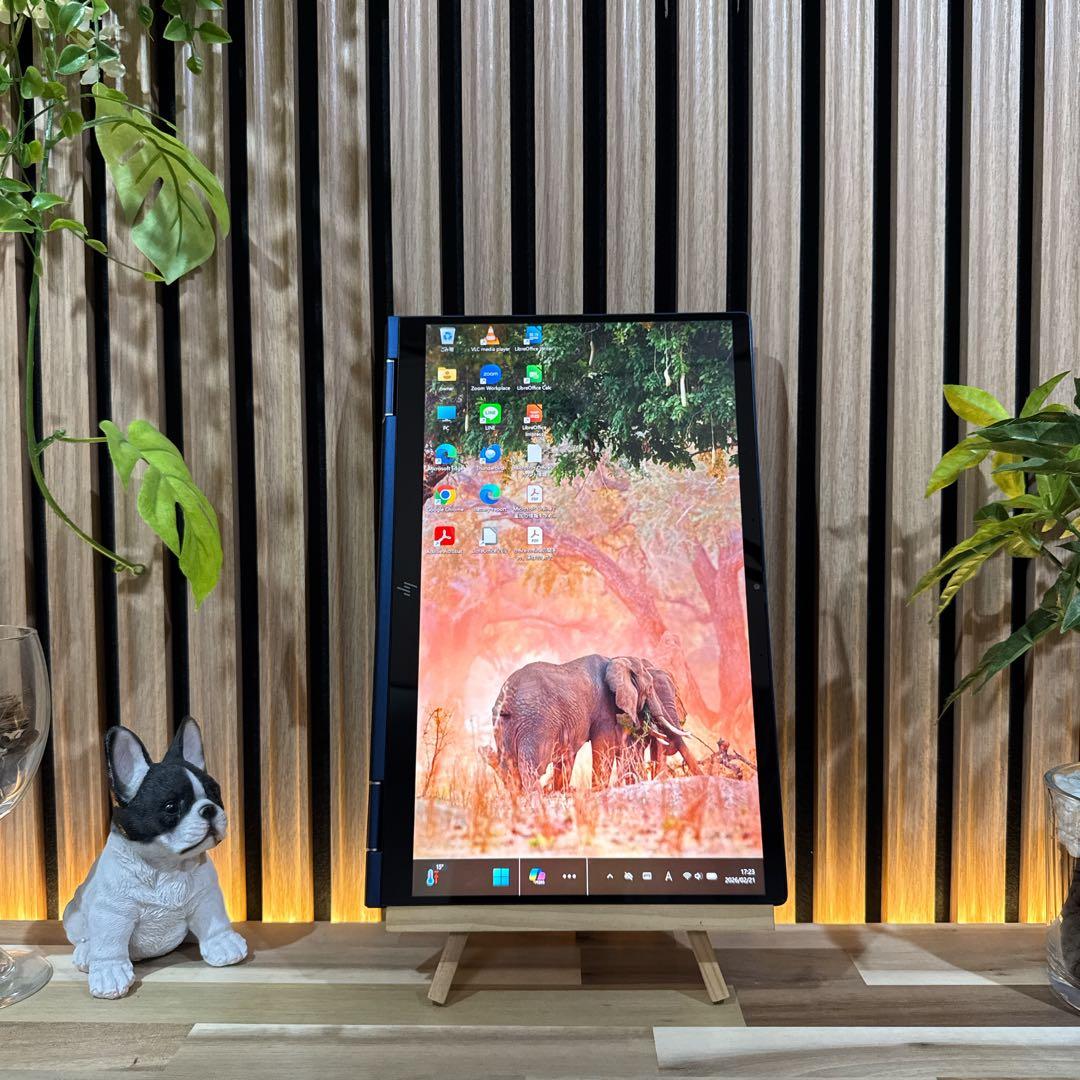 美品2in1モデル‼️HP☘メモリ16GB☘LTE☘フルHD☘ノートパソコン