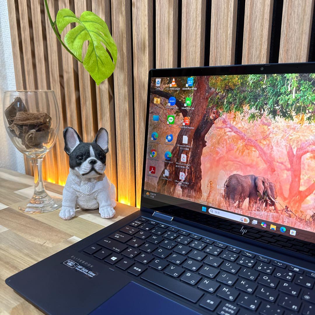 美品2in1モデル‼️HP☘メモリ16GB☘LTE☘フルHD☘ノートパソコン