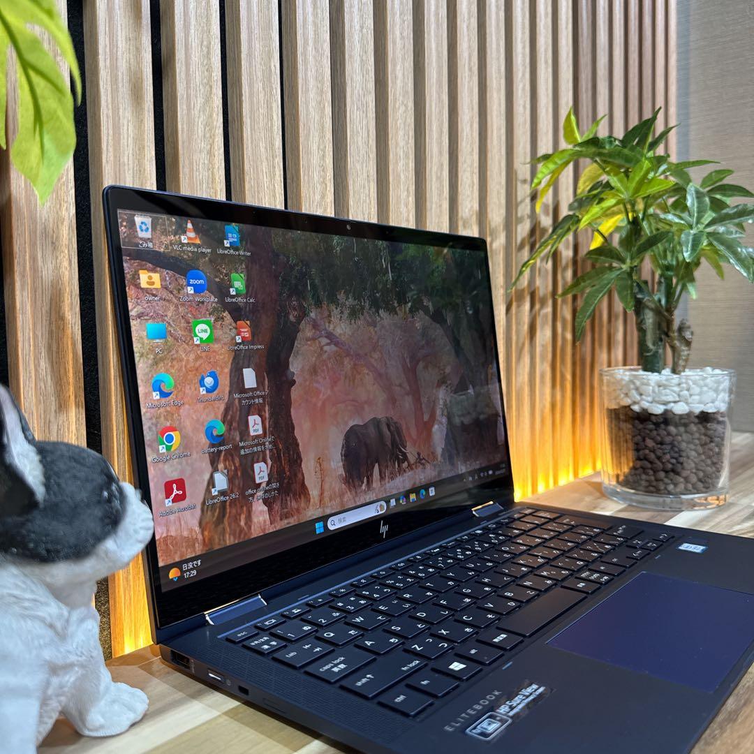 美品2in1モデル‼️HP☘メモリ16GB☘LTE☘フルHD☘ノートパソコン