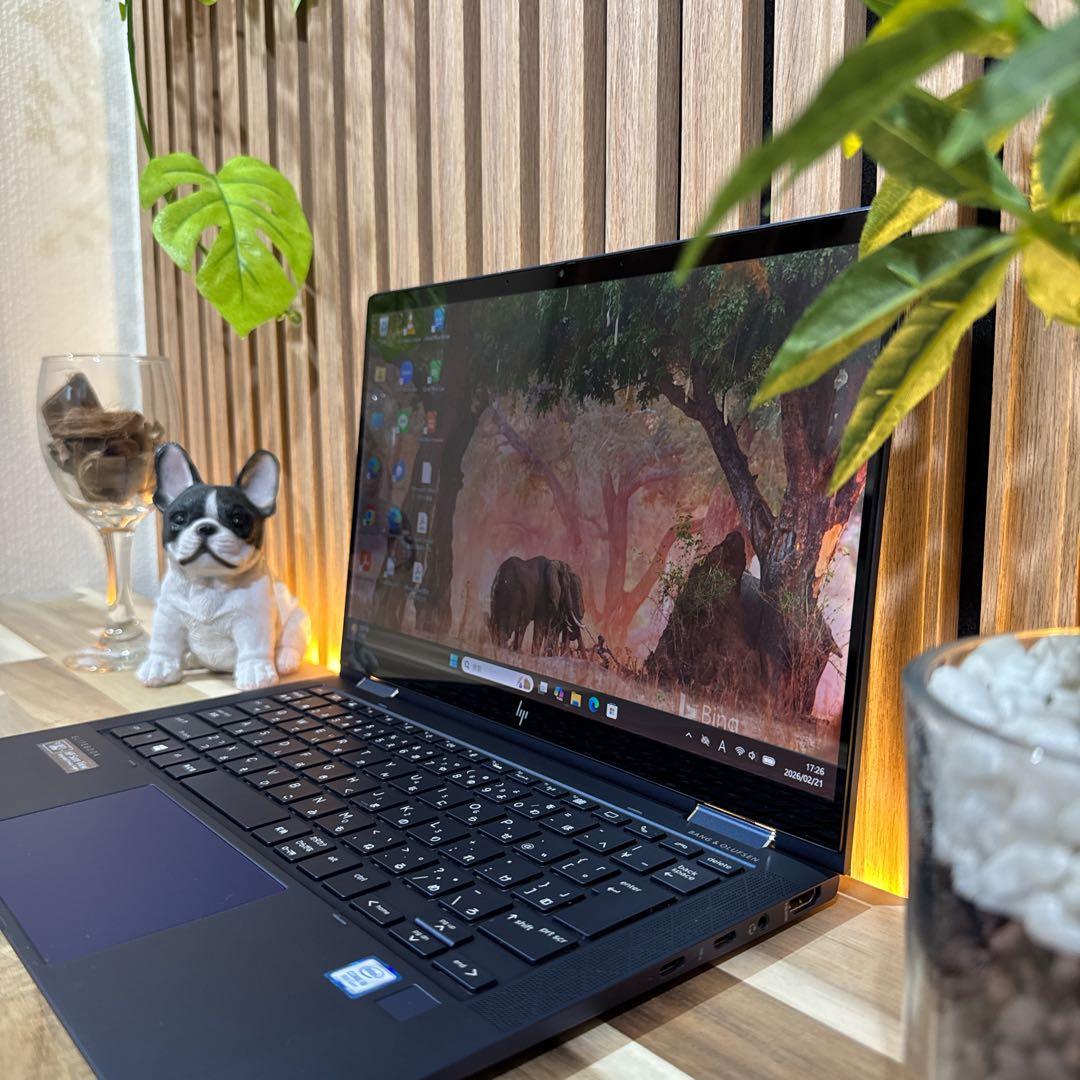 美品2in1モデル‼️HP☘メモリ16GB☘LTE☘フルHD☘ノートパソコン