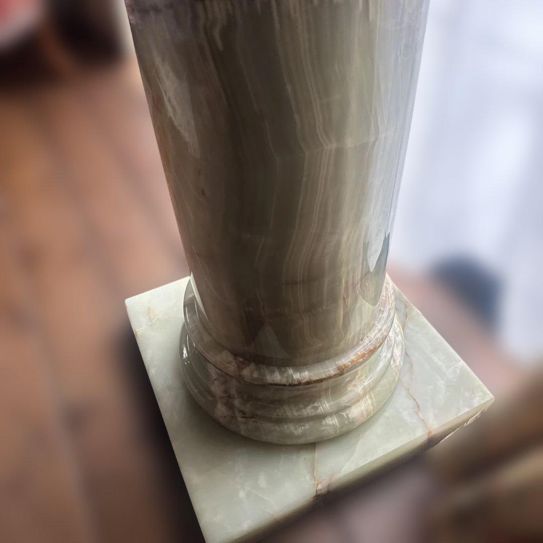 瞬間的お値下げ❣️ヴィンテージ　ヨーロピアン大理石の花台フラワースタンドオブジェ台