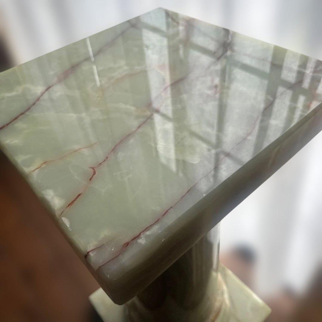 瞬間的お値下げ❣️ヴィンテージ　ヨーロピアン大理石の花台フラワースタンドオブジェ台