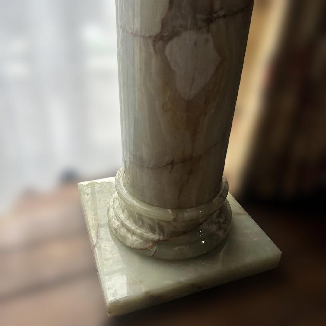 瞬間的お値下げ❣️ヴィンテージ　ヨーロピアン大理石の花台フラワースタンドオブジェ台