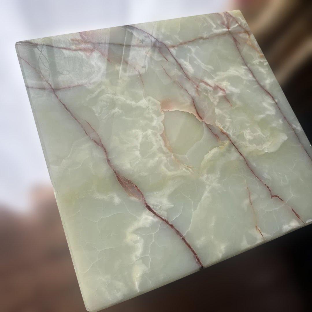 瞬間的お値下げ❣️ヴィンテージ　ヨーロピアン大理石の花台フラワースタンドオブジェ台