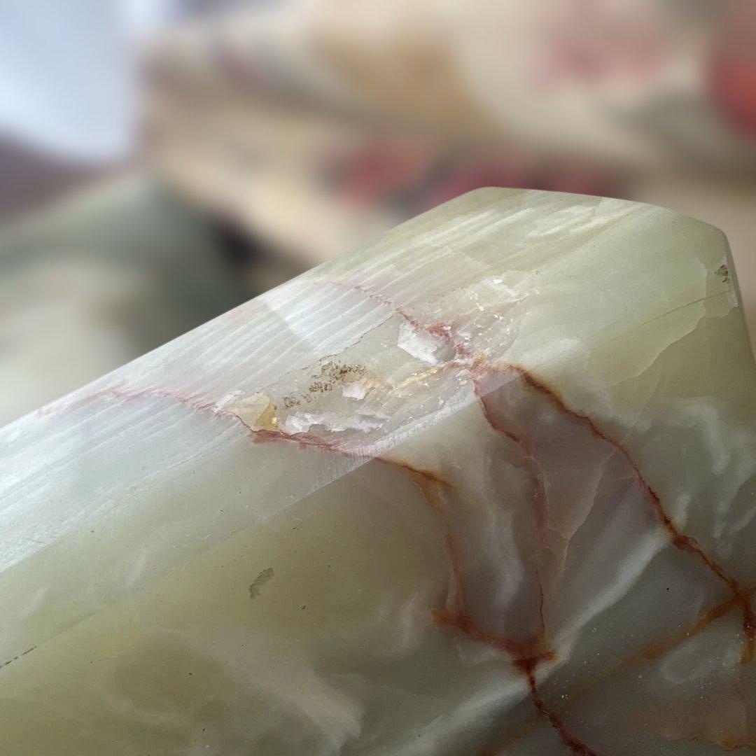 瞬間的お値下げ❣️ヴィンテージ　ヨーロピアン大理石の花台フラワースタンドオブジェ台