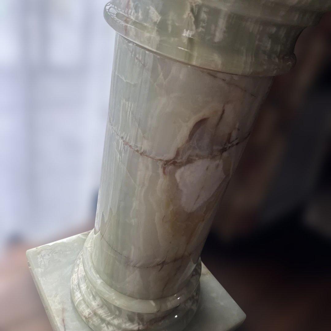 瞬間的お値下げ❣️ヴィンテージ　ヨーロピアン大理石の花台フラワースタンドオブジェ台