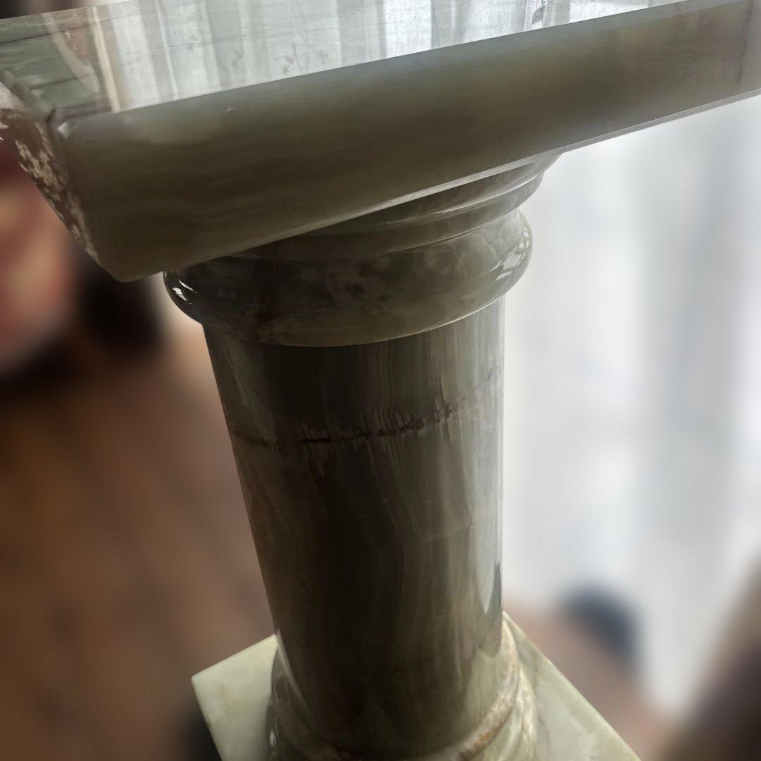 瞬間的お値下げ❣️ヴィンテージ　ヨーロピアン大理石の花台フラワースタンドオブジェ台