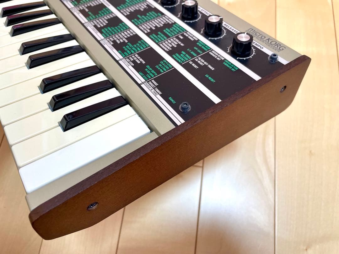 (専用ケース付属) KORG microKORG シンセサイザー 動作確認済み