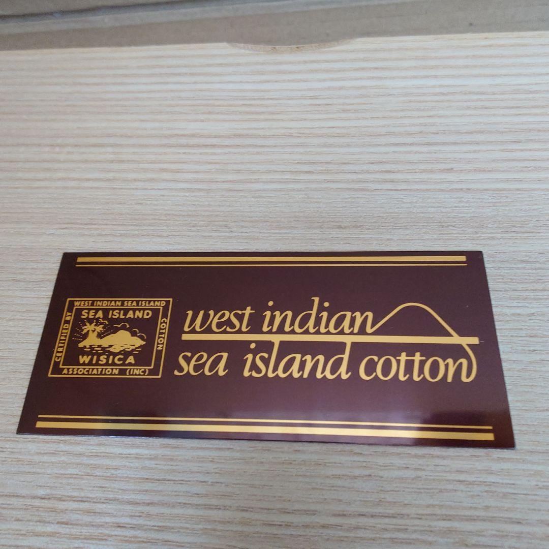 未使用高級 SEA  COTTON コットン 海島綿 フラットシーツ