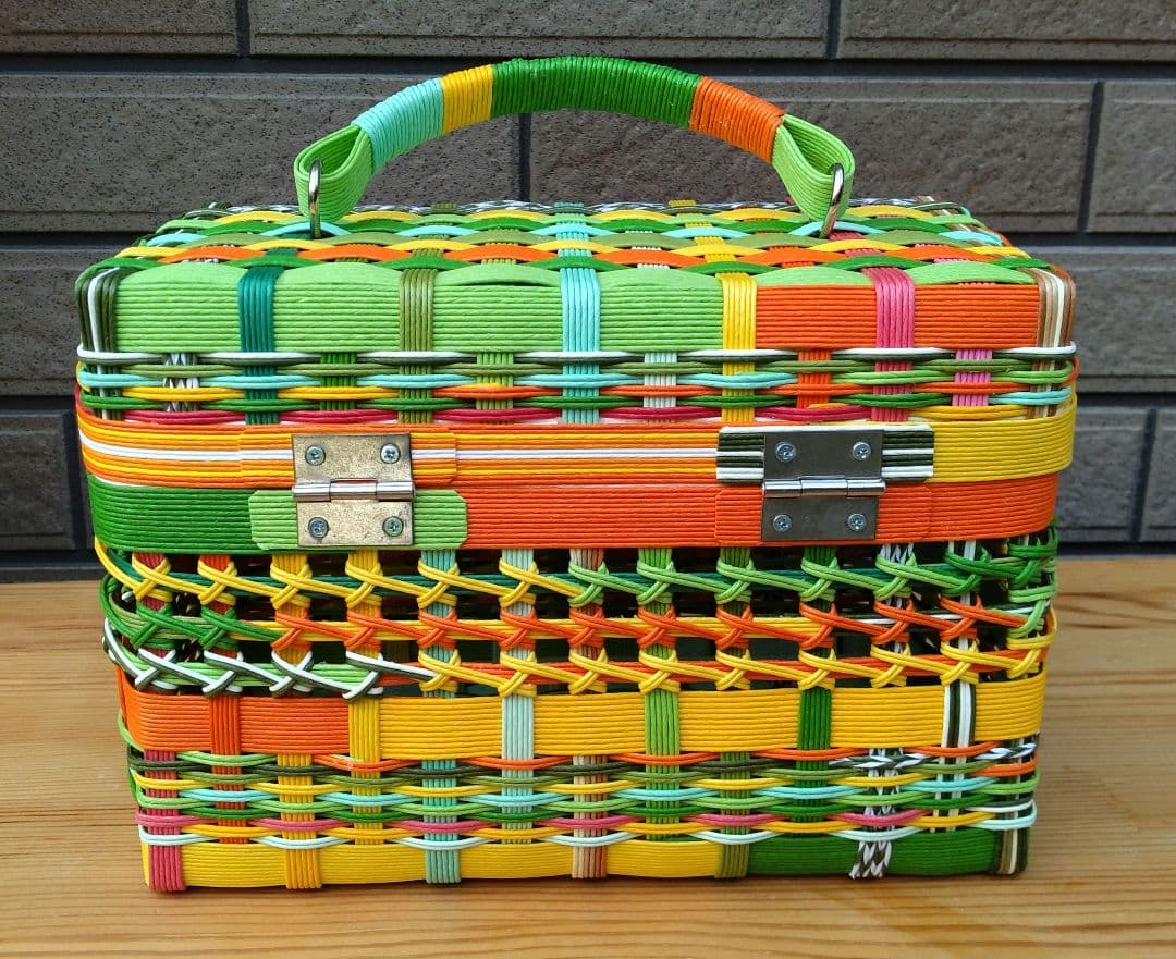 たかちゃんページ　透かし模様の収納BOX(ミックス)