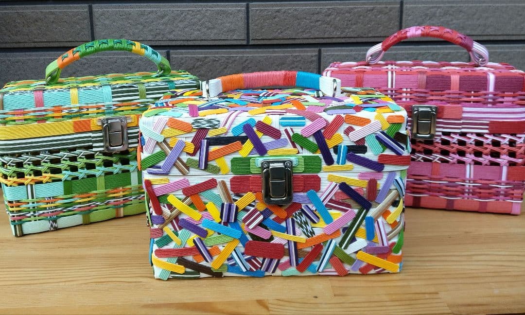 たかちゃんページ　透かし模様の収納BOX(ミックス)