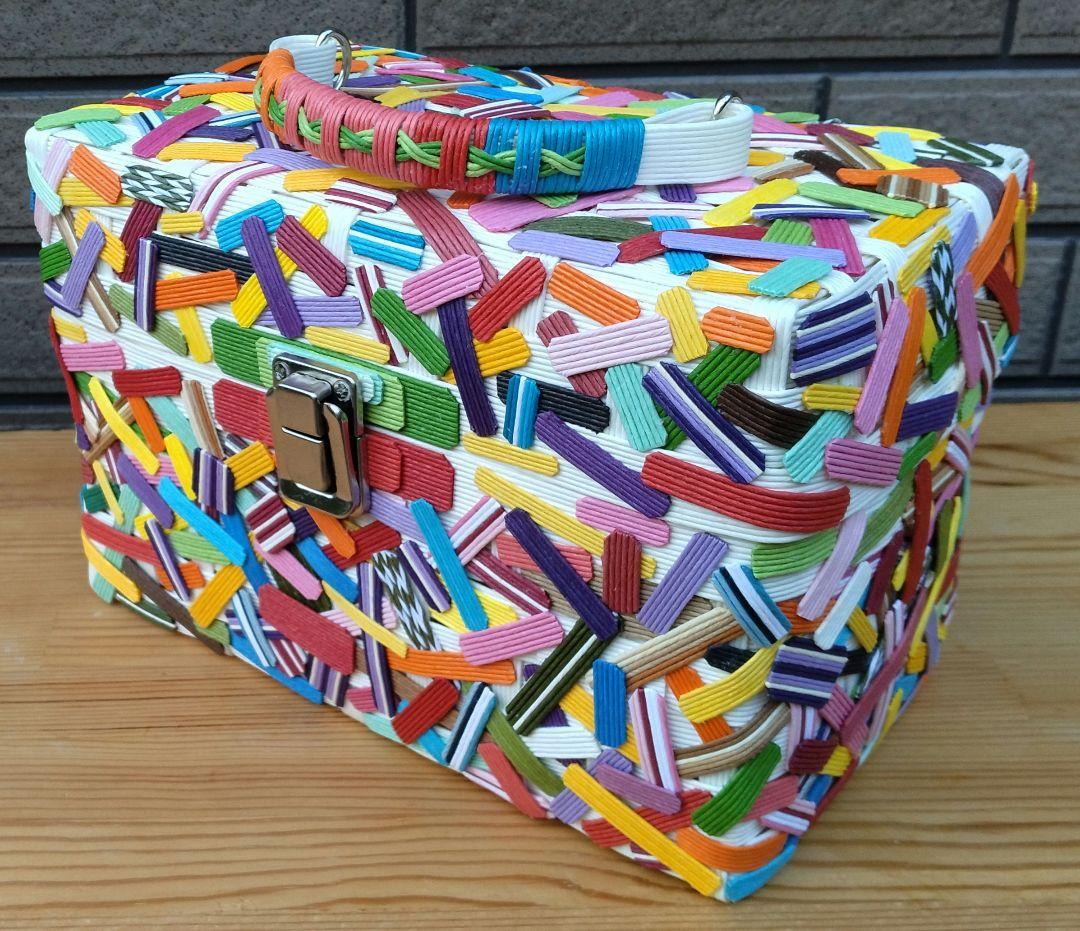 たかちゃんページ　透かし模様の収納BOX(ミックス)