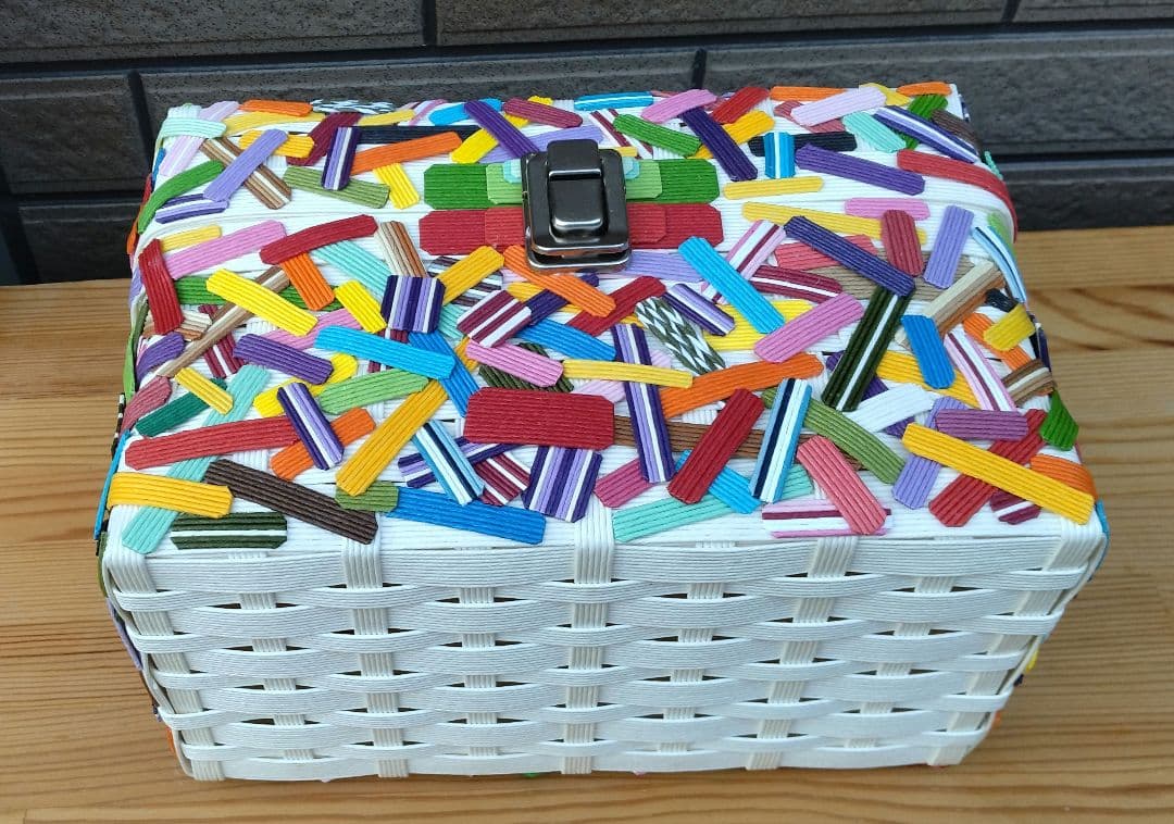 たかちゃんページ　透かし模様の収納BOX(ミックス)